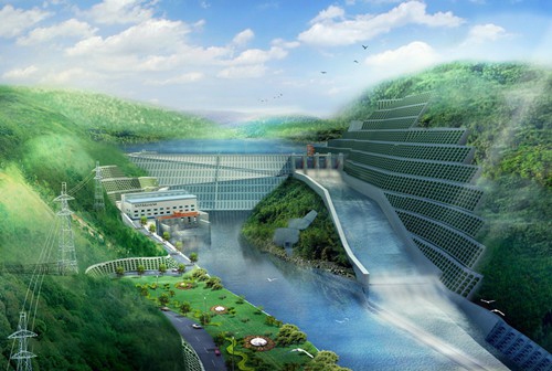 阿合奇老挝南塔河1号水电站项目